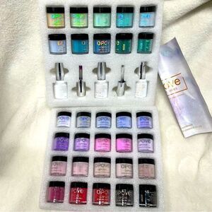 Opove dip color system kit and sunuv UV LED light with cord